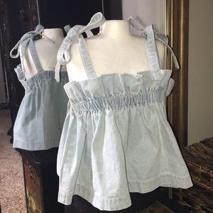 ‼️‼️‼️ NEW ‼️‼️‼️Festival 🎡 Denim crop top